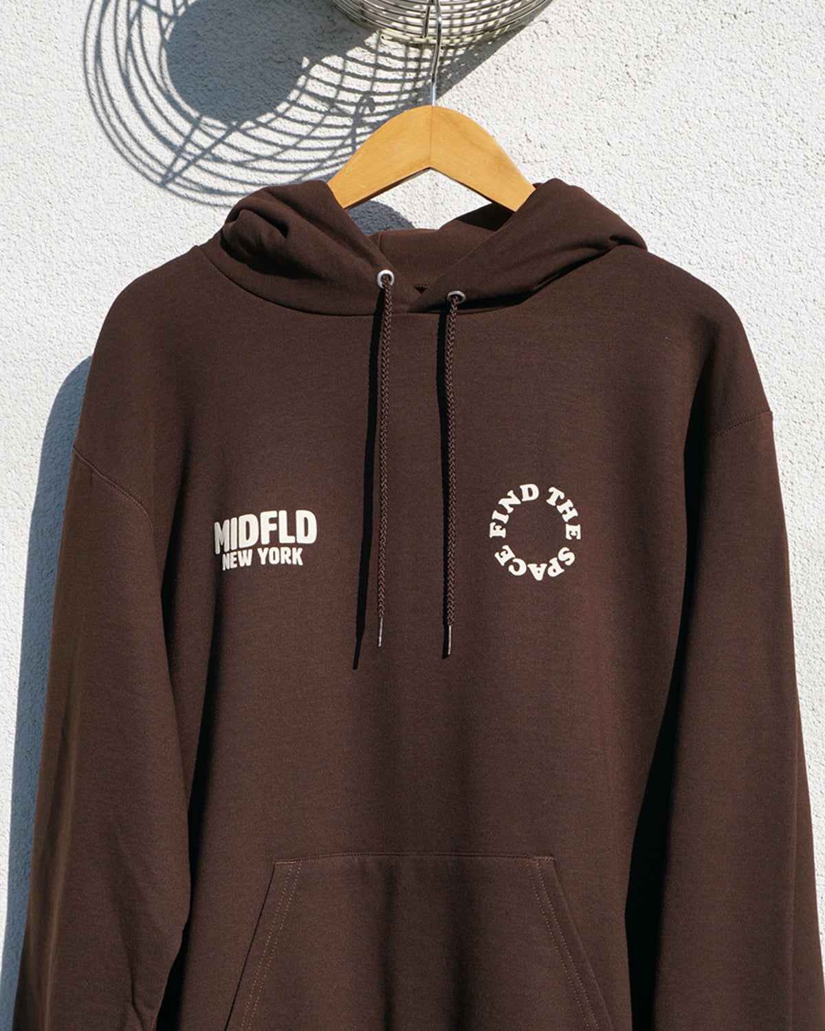 Champion™ Find the Space Double Logo Hoodie - Men's Casual Pullover Sweatshirt | Chocolate Brown | Warm & Comfortable for Streetwear, Gym, and Everyday Wear