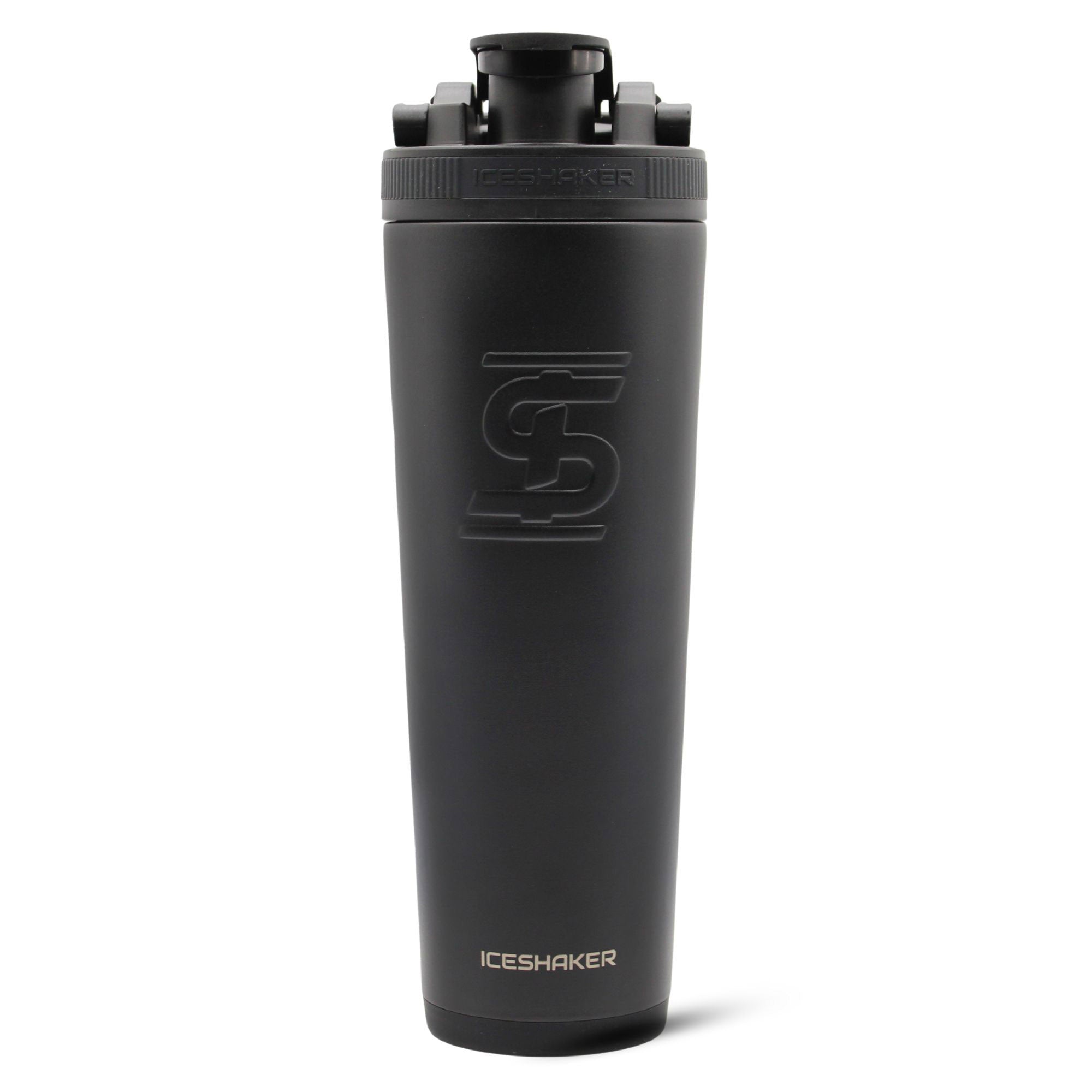 Premium Stainless Steel Ice Shaker Bottle - Leakproof Protein Shaker for Gym, Workouts & Travel - BPA-Free Fitness Water Bottle with Mixing Ball - Ideal for Protein Powder, Pre-Workout & Smoothies