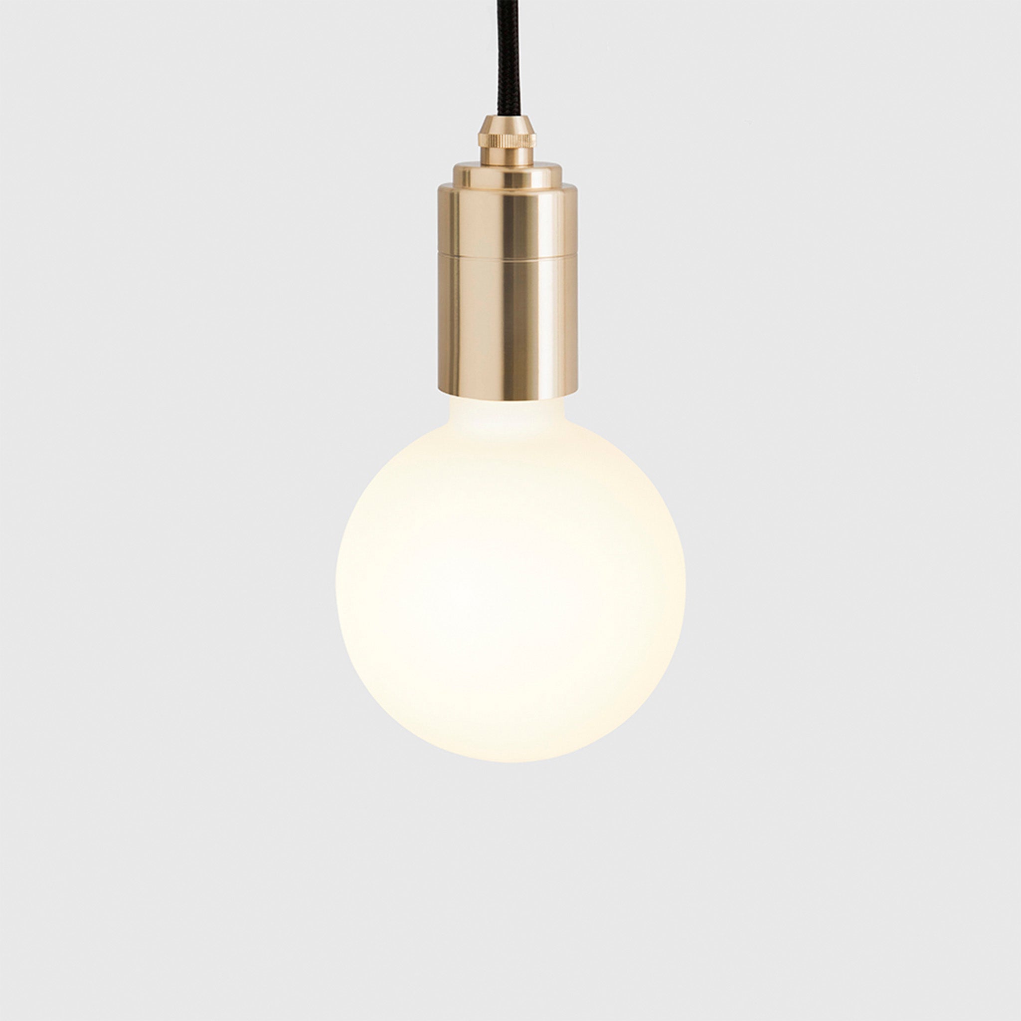 Sphere III Brass Pendant Light - Modern Hanging Fixture for Dining Room, Kitchen Island & Bedroom Lighting