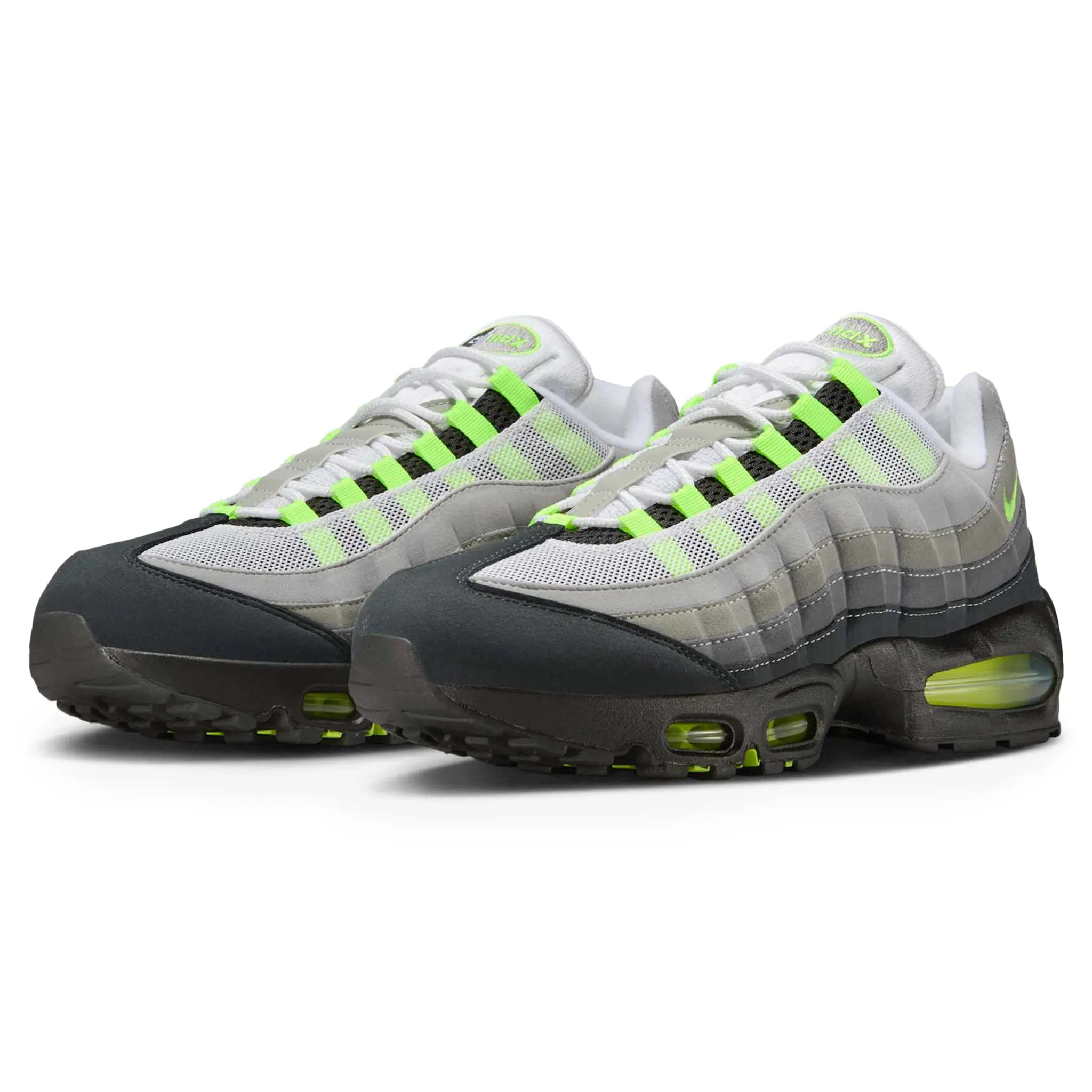 Nike Air Max 95 OG Big Bubble Neon Sneakers (2025) - Men's Running Shoes for Jogging, Gym Workouts & Streetwear Fashion