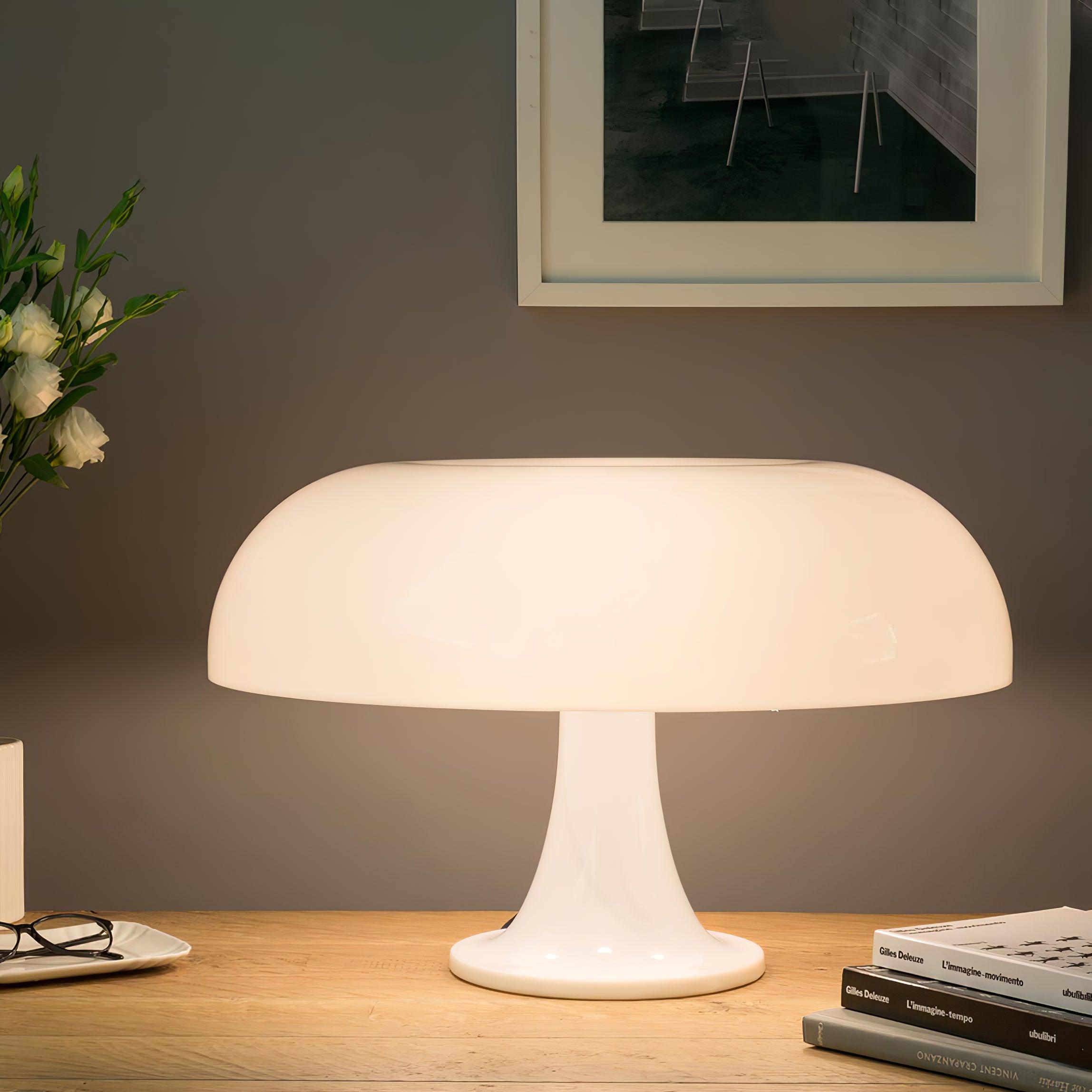 Whimsical Mushroom Table Lamp - Cute Nightstand Light for Kids Room & Nursery Decor - Perfect for Bedtime Reading & Cozy Ambiance