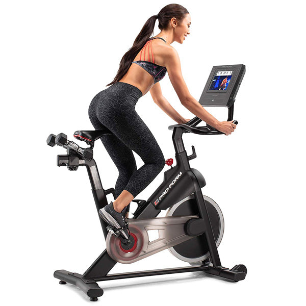 ProForm Studio Spin Bike Pro - Indoor Cycling Exercise Bike for Home Gym, Cardio Workout & Fitness Training - Perfect for Spin Classes, HIIT & Weight Loss