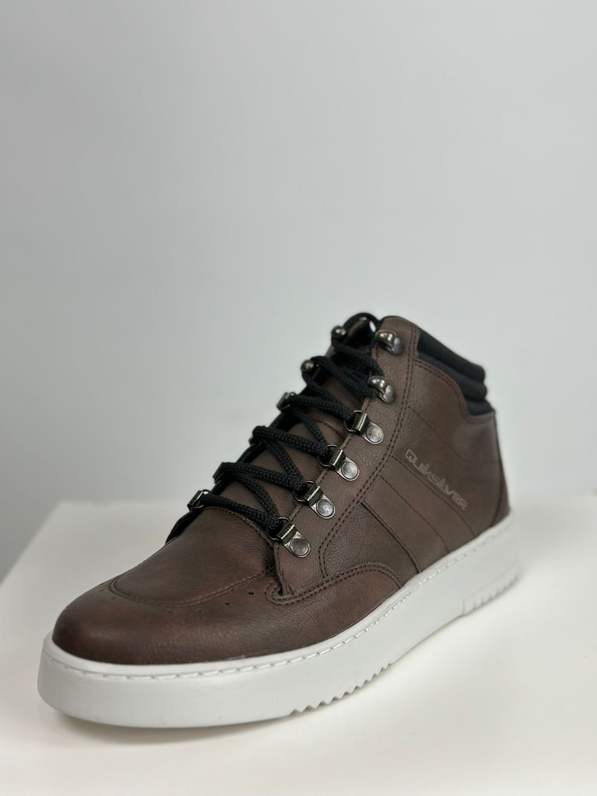 Quiksilver JAX III (XBCT) Men's Brown/Chocolate Leather Boots - Comfortable & Durable for Outdoor Hiking, Work & Casual Wear