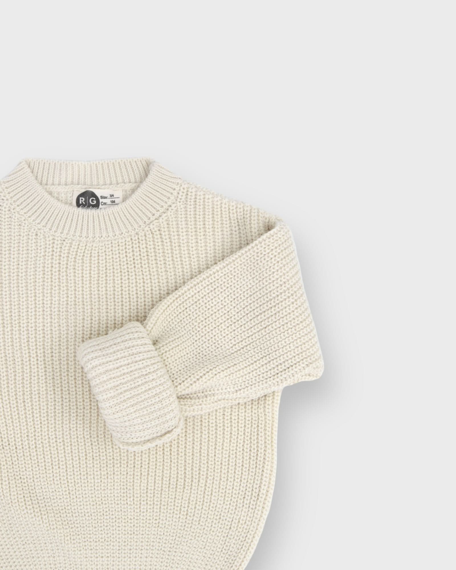 Kids' Bike Collar Knit Sweater for Ages 3-9 - Cozy & Stylish for School, Playdates & Outdoor Adventures