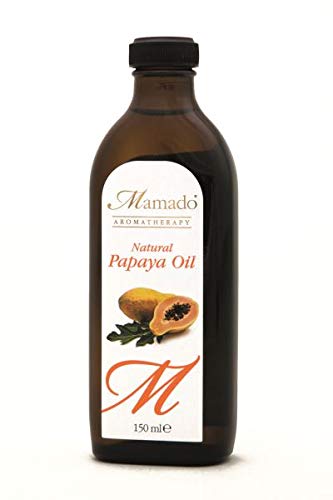 Organic Papaya Oil for Hair & Skin - 2 Pack | Natural Moisturizer for Dry Scalp, Frizzy Hair & Stretch Marks | Perfect for DIY Beauty & Massage Therapy