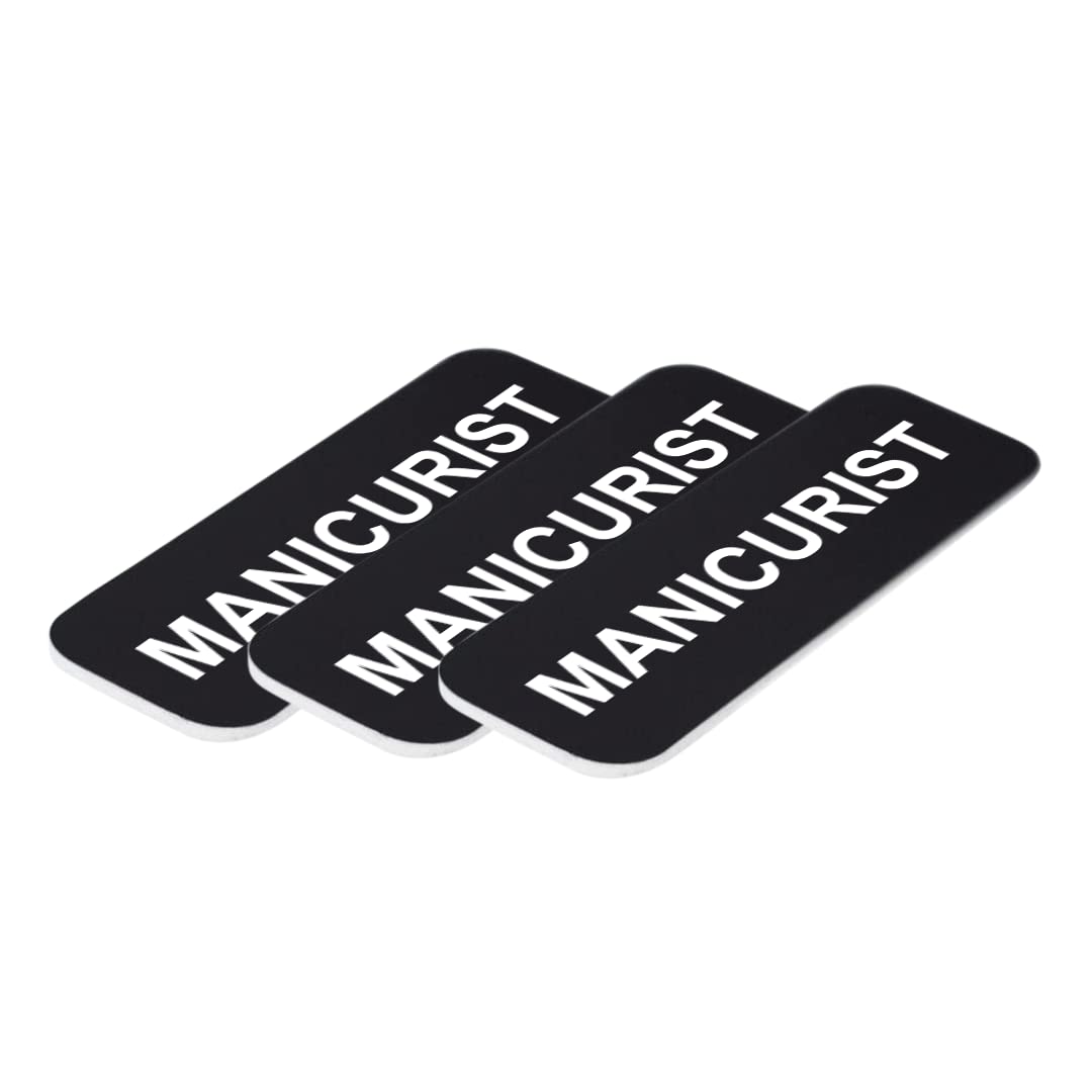 Professional Manicurist Name Tag Badge - 3