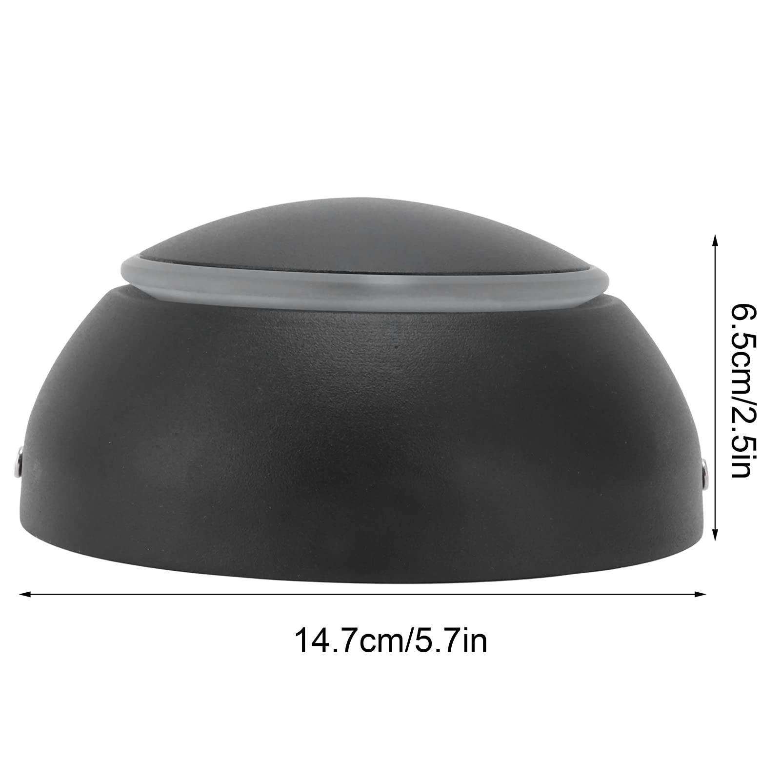 360° Rotating LED Wall Light - Warm White for Hallway, Bedroom & Living Room Decor