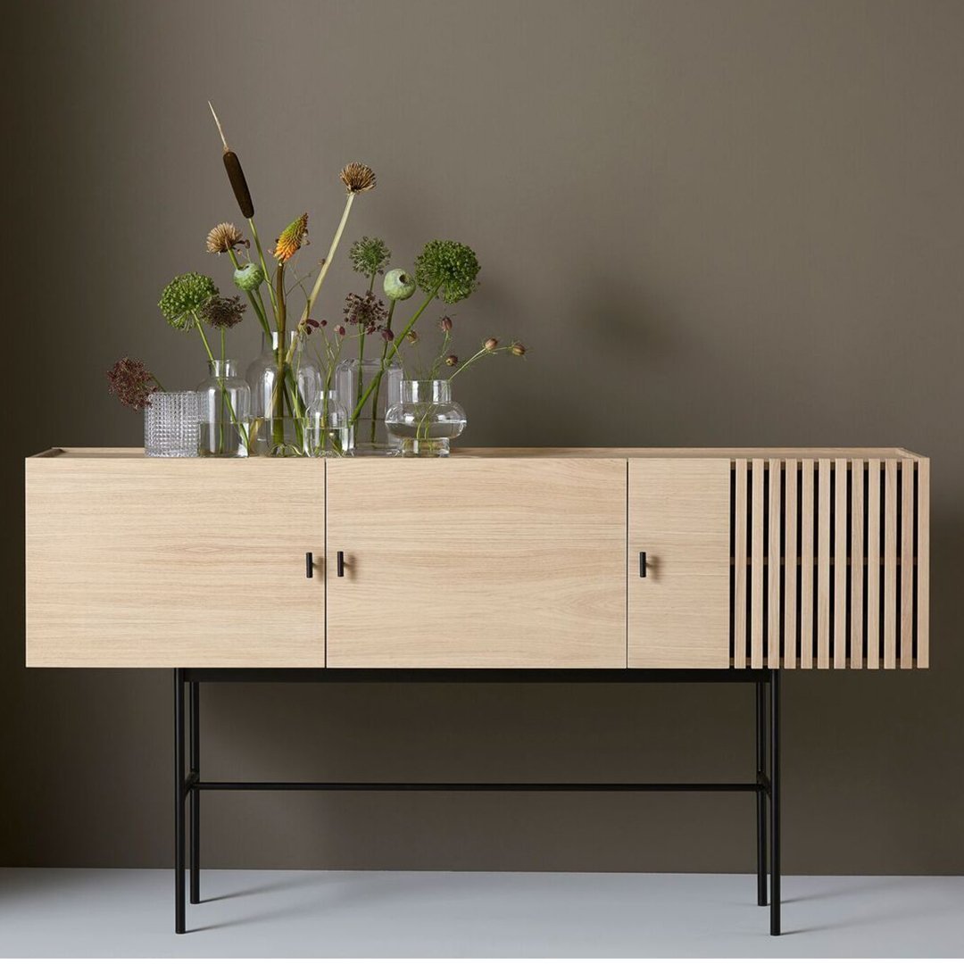 Stylish Says Who Array Sideboard - Modern Entryway Storage Cabinet for Living Room, Hallway & Dining Room