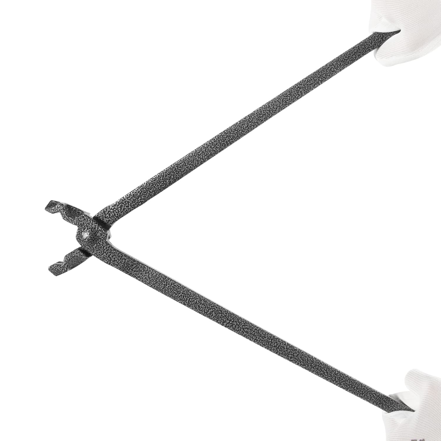 Blacksmith 1/2-inch V-Jaw Tongs - Heavy Duty Forging Tongs for 1/2