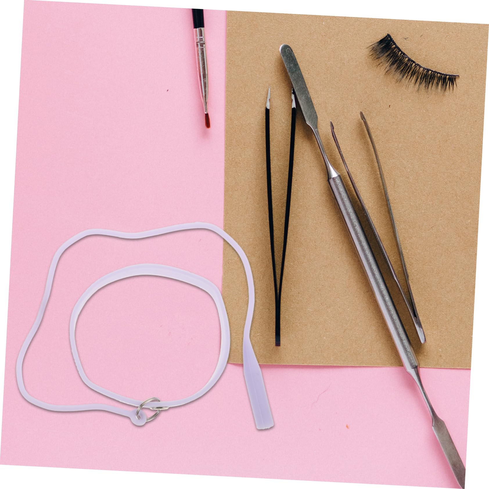 Professional Silicone Eyelash Tweezer Bracelet - Wrist Holder & Protector for Lash Extensions - Perfect for Salon, Spa & Home Use