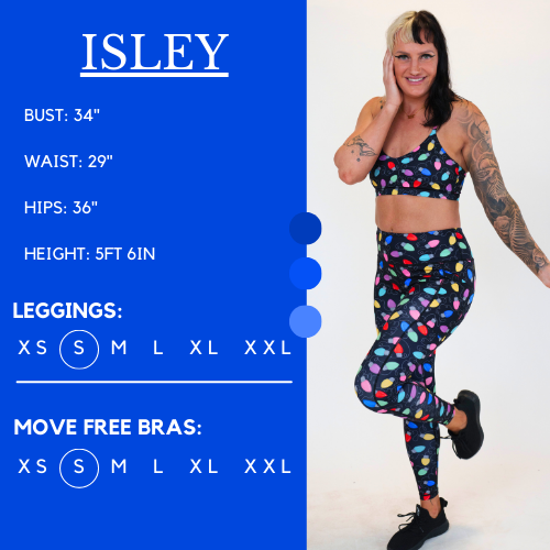 Let's Get Lit Leggings - High Waist Yoga Pants for Women, Soft & Stretchy Workout Leggings for Running, Gym, Lounge & Everyday Wear