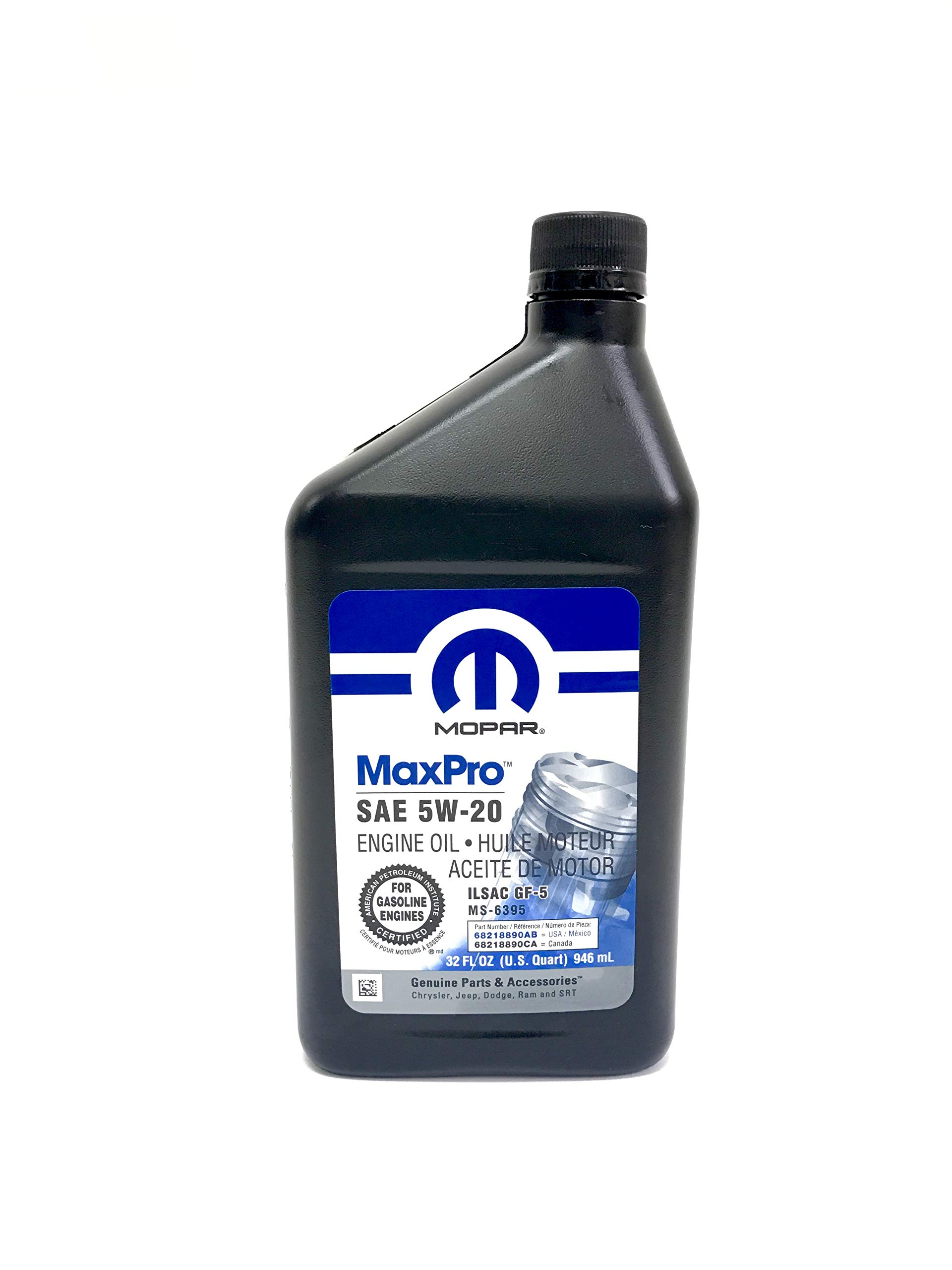 5W20 Motor Oil - Full Synthetic High Mileage Engine Oil for Cars, Trucks & SUVs - Improves Fuel Efficiency & Engine Performance - Ideal for Daily Commuting & Long Road Trips