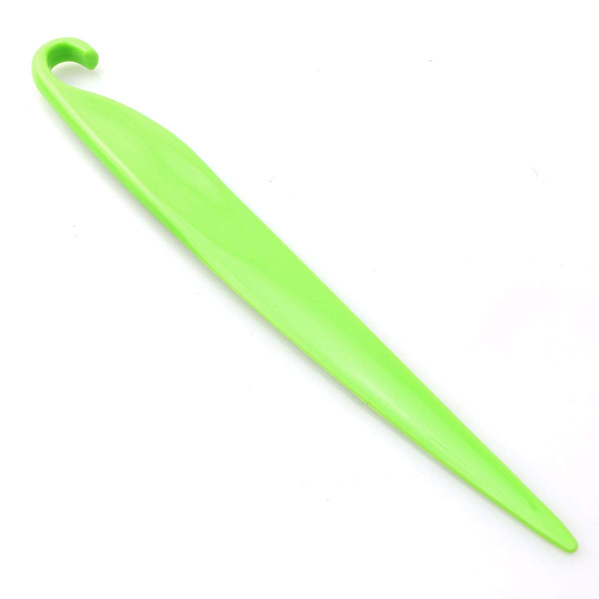 Plastic Cake Stripping Knife - Demolding Tool for Baking, Cake Scraper & Butter Cream Spreader - Green Bakeware for Fondant Decoration - Perfect for Cake Decorating, Pastry Making & DIY Baking Projects