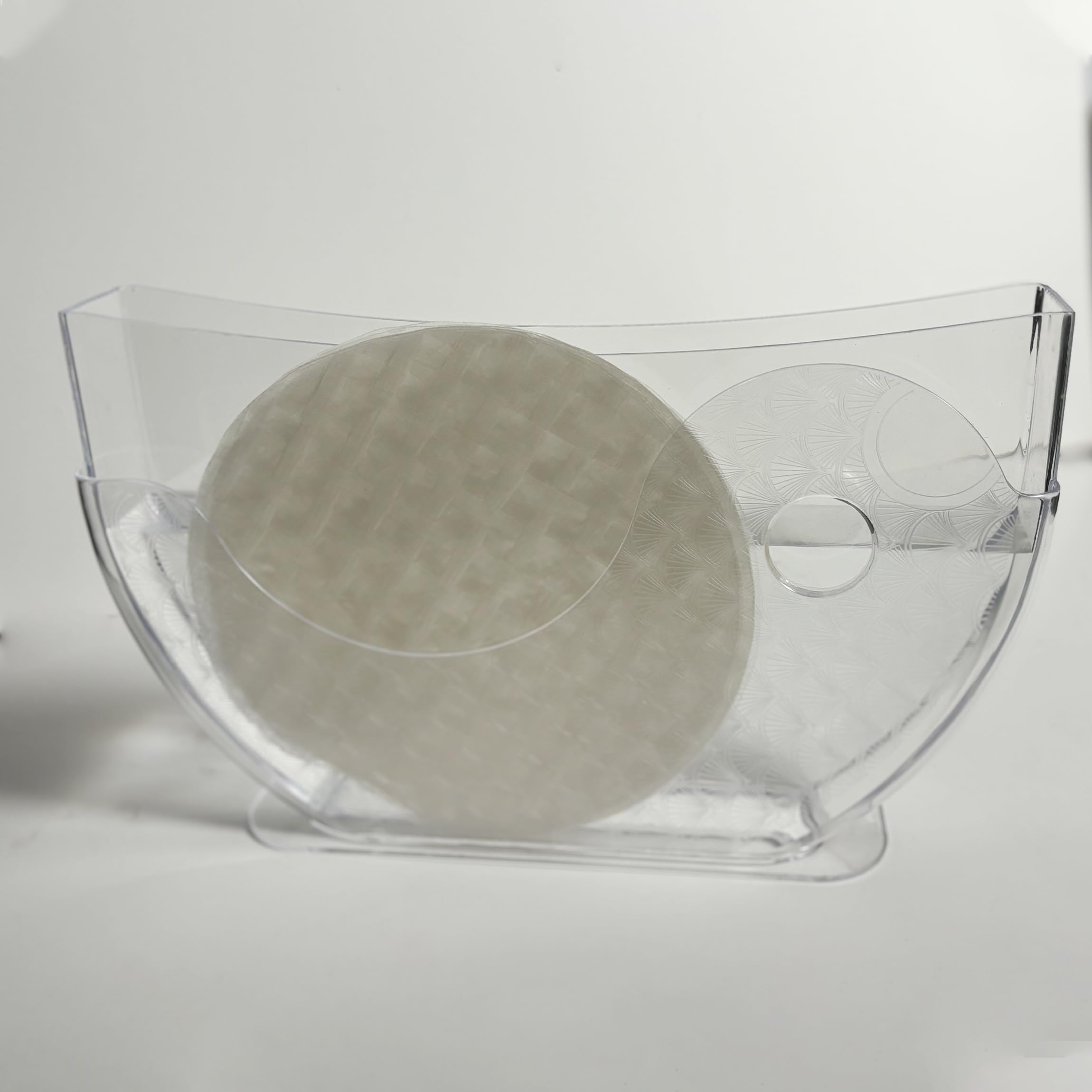 Premium Rice Paper Wrapper Holder Bowl - Sturdy Water Bowl for Vietnamese Spring Rolls & Summer Rolls (1PC) - Perfect for Asian Cooking, Sushi Making & Party Appetizers