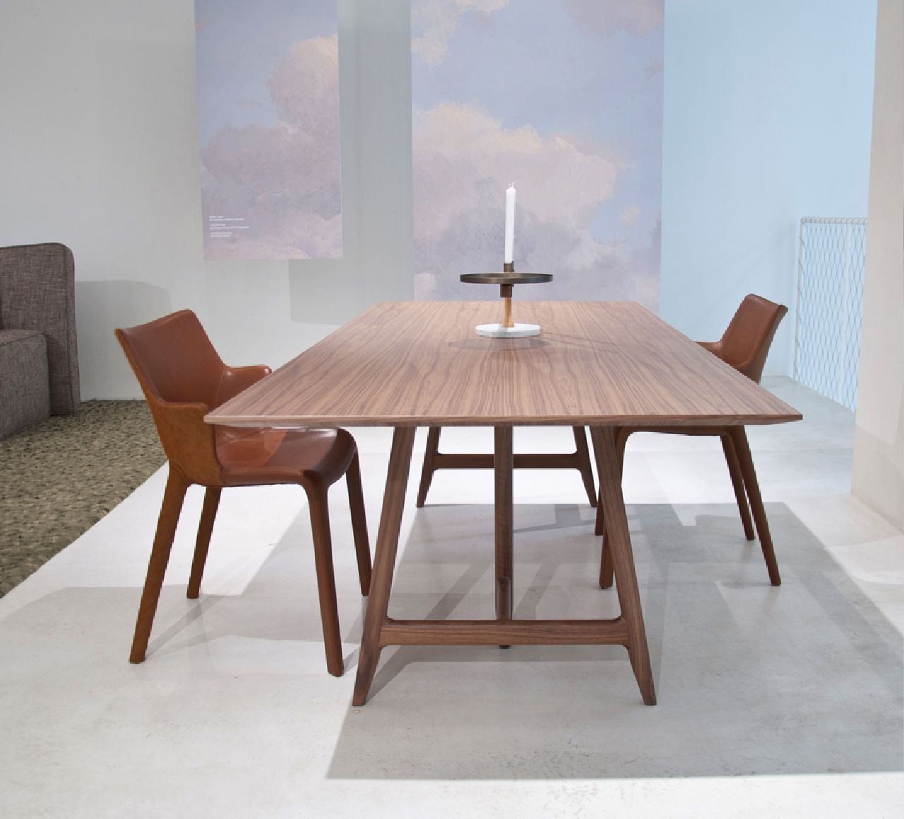 Driade Easel Dining Table - Modern & Stylish Wooden Table for Home, Kitchen, or Restaurant | Perfect for Dining, Entertaining & Small Spaces