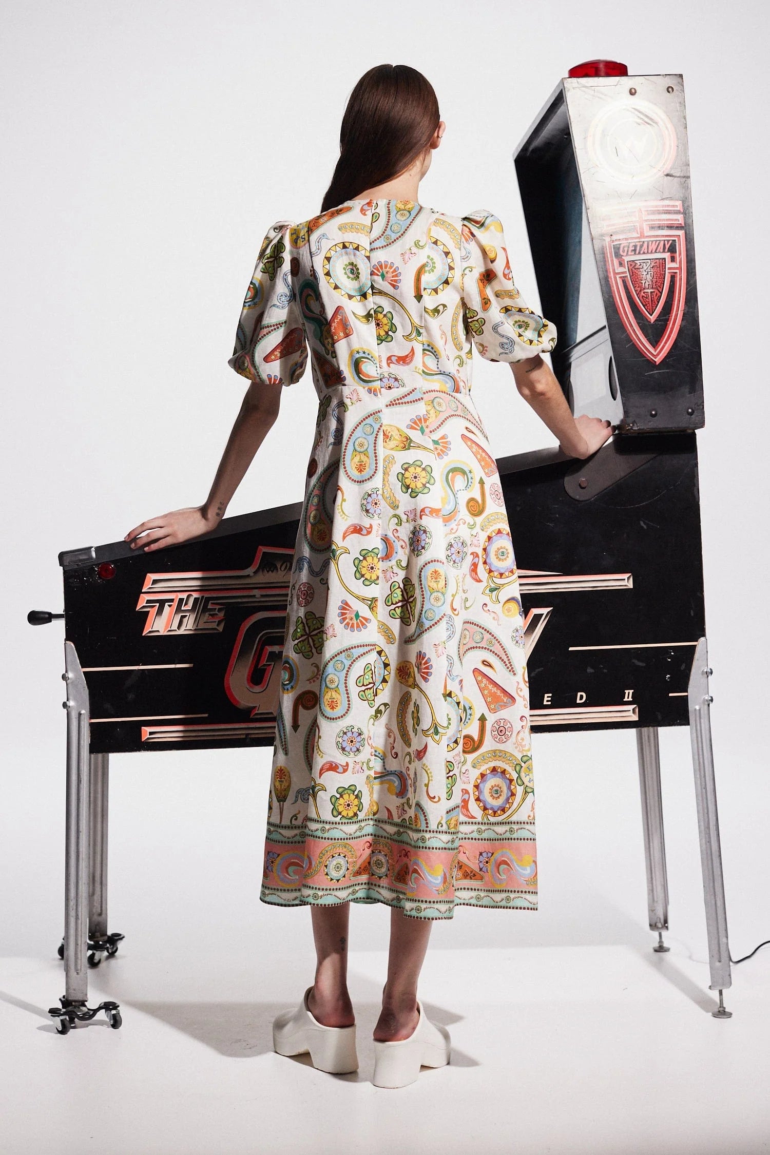 Stylish Arcade Midi Dress for Women - Trendy Casual & Party Wear - Perfect for Date Nights, Office, and Special Occasions