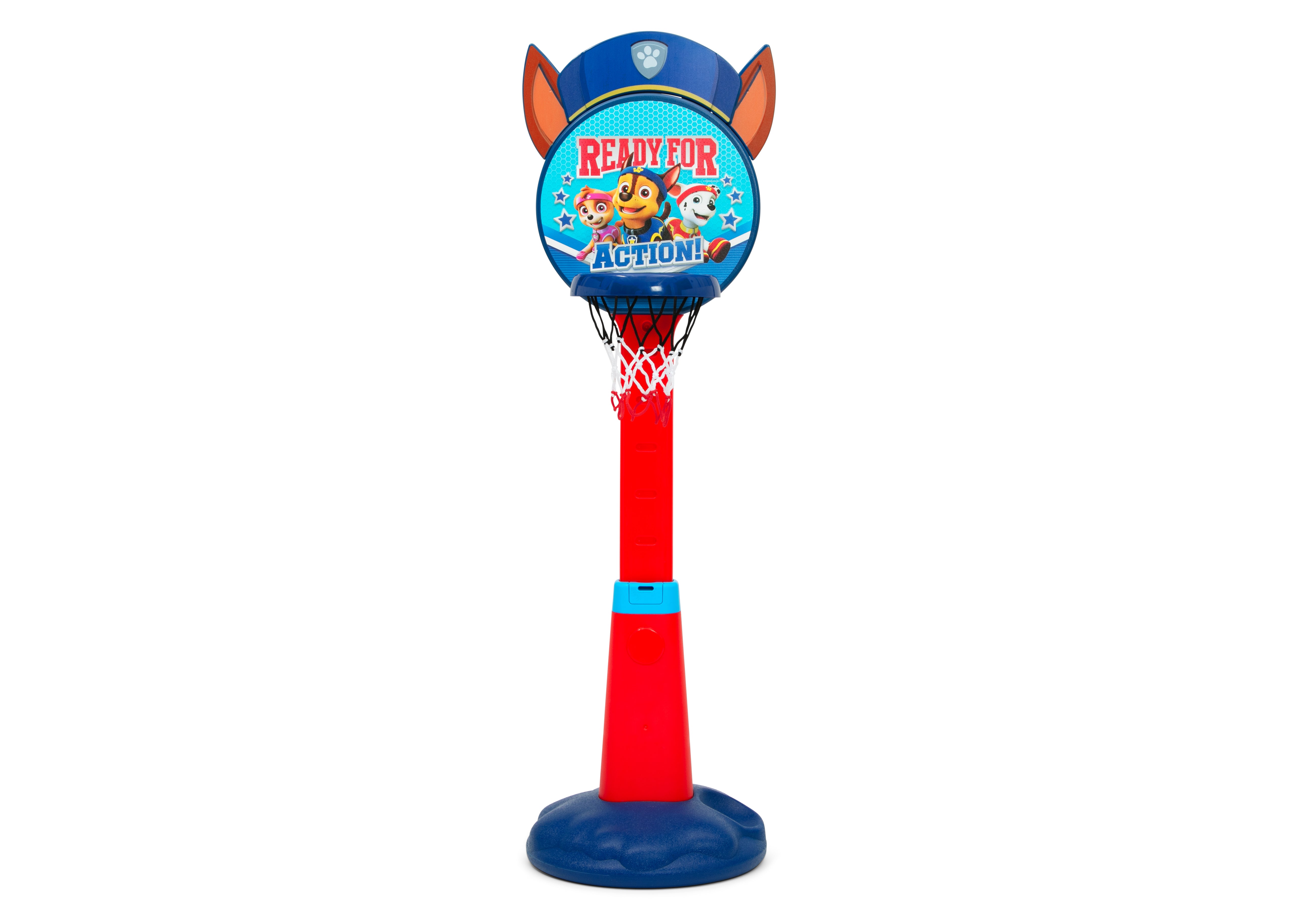 PAW Patrol Kids Basketball Set - Durable Plastic Hoop & Ball for Indoor & Outdoor Play - Perfect for Backyard, Playroom & Birthday Parties