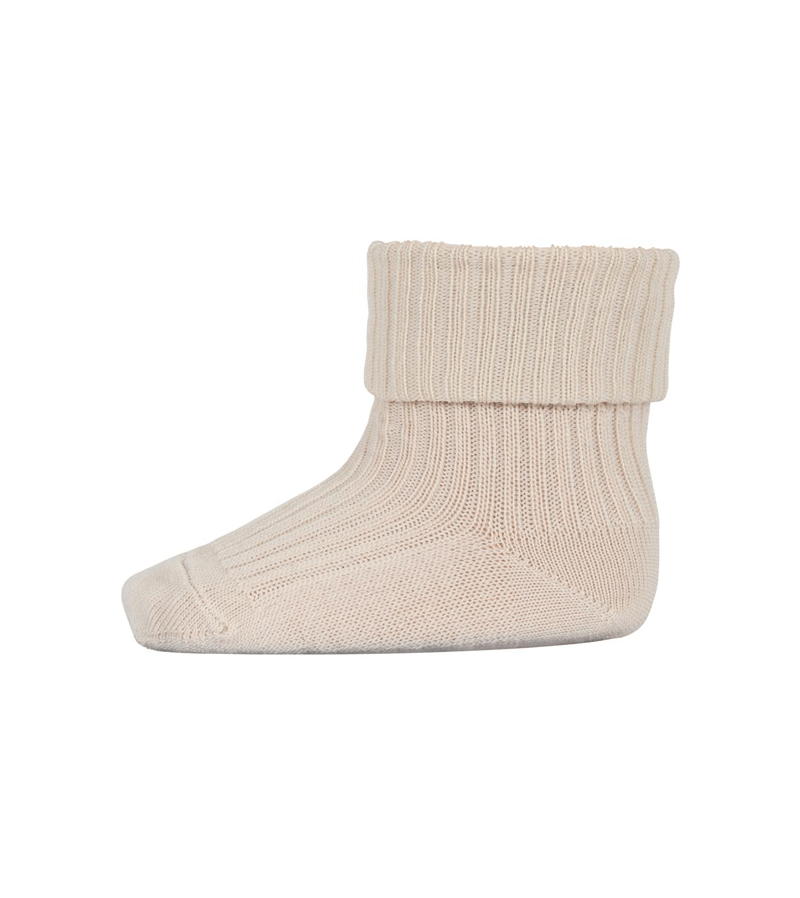 Premium Ecru Wool Rib Socks by mp Denmark - Warm & Comfortable Winter Socks for Men & Women - Perfect for Hiking, Skiing & Cold Weather Activities