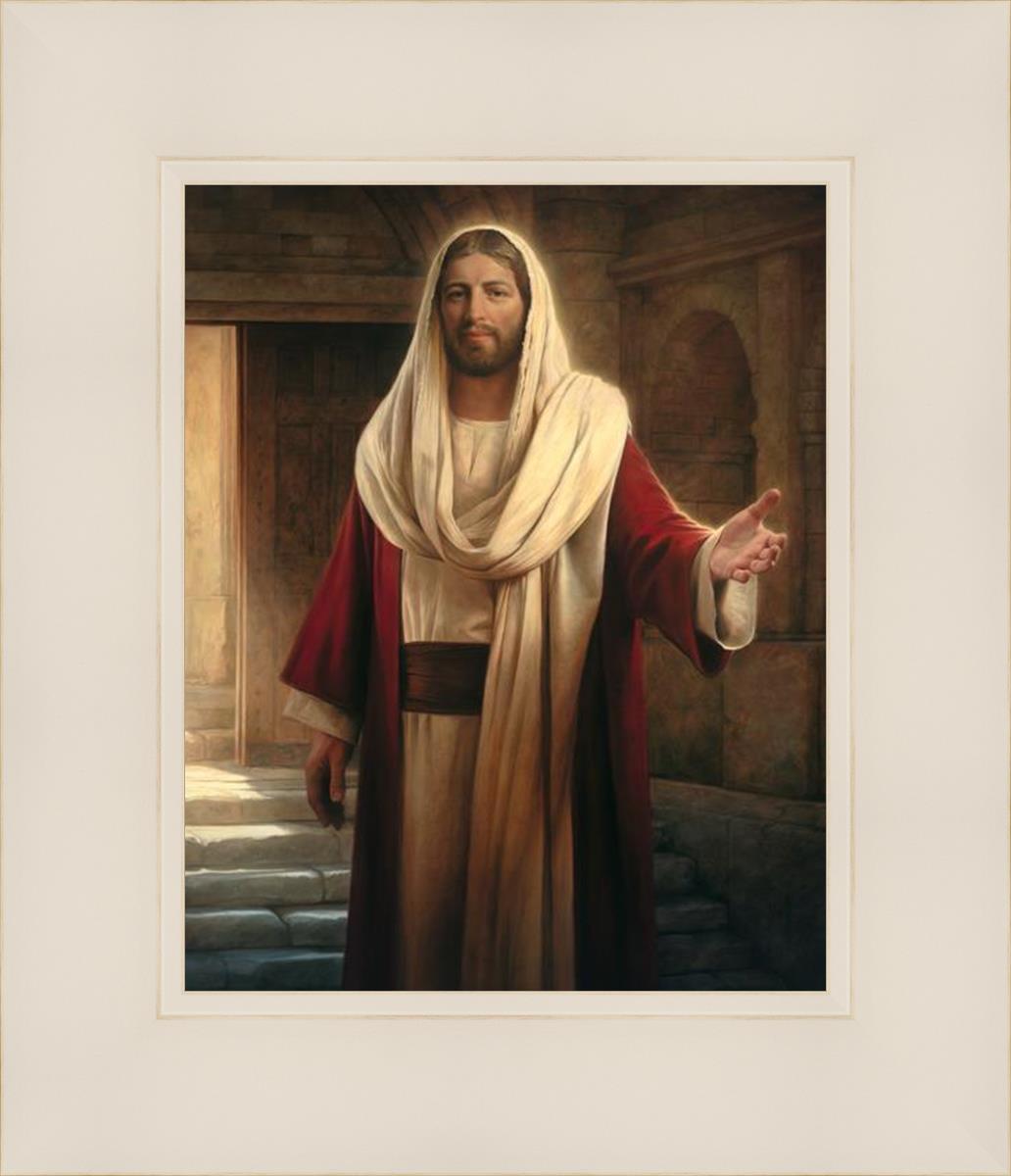 Come Follow Me by Howard Lyon - Inspirational Christian Art Print for Home, Church & Office Decor