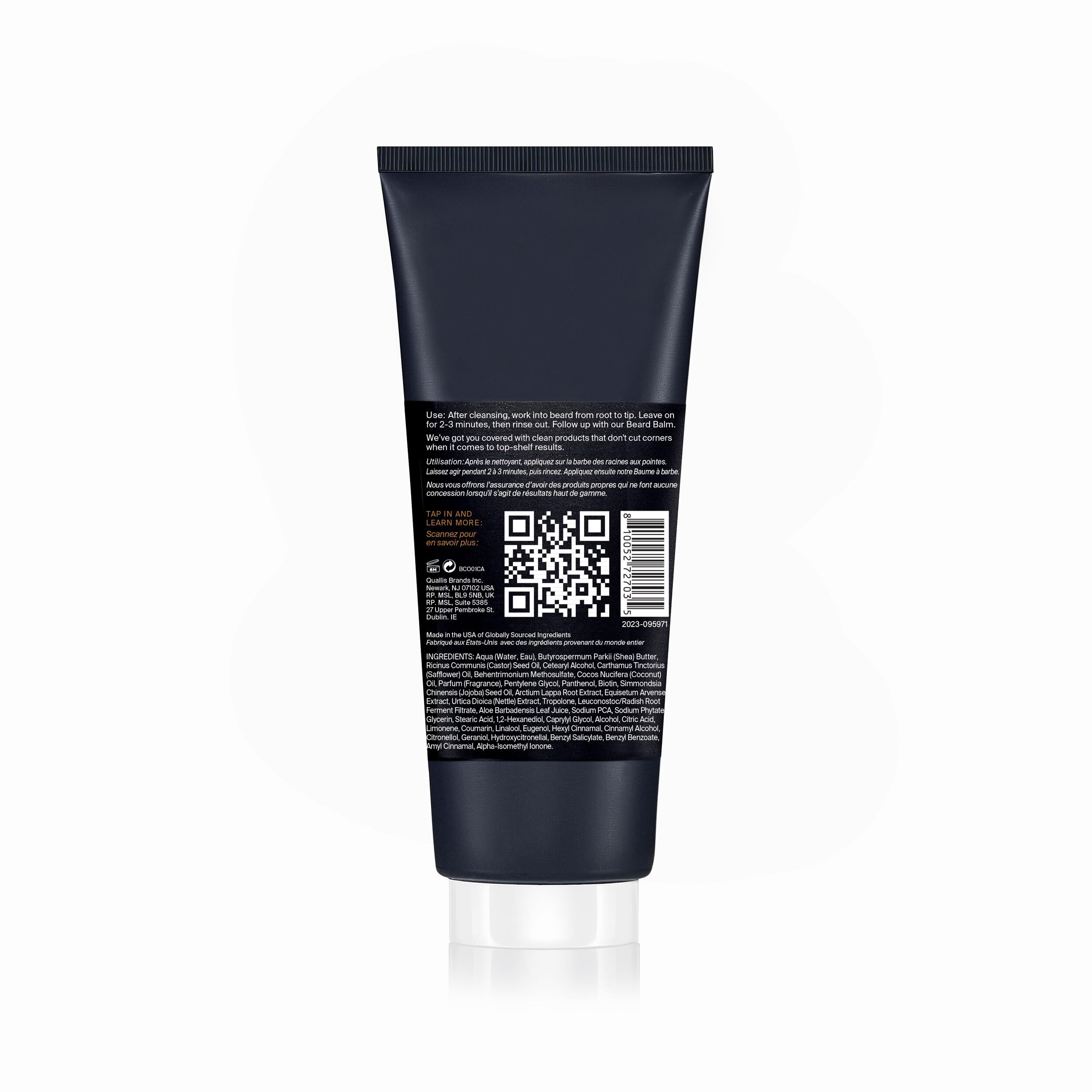 Scotch Porter Leave-In Beard Conditioner – Deep Conditioning Softener for Dry, Coarse Beards | Lightweight Formula Reduces Frizz & Adds Hydration | 4 oz | Perfect for Daily Beard Care & Styling