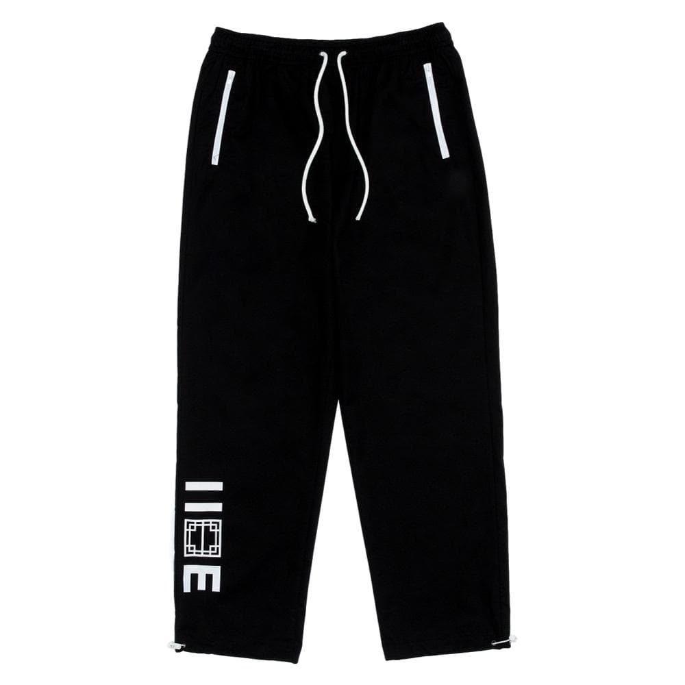 IISE SP Pants for Men - Slim Fit Black Casual Trousers | Comfortable & Stylish for Work, Travel, and Everyday Wear