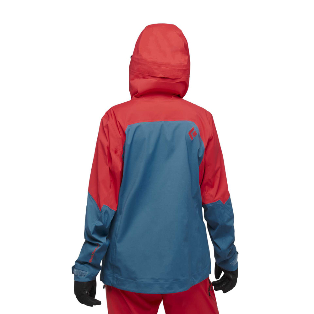 Black Diamond Recon LT Shell Jacket for Women - Lightweight Waterproof Hiking & Outdoor Adventure Gear