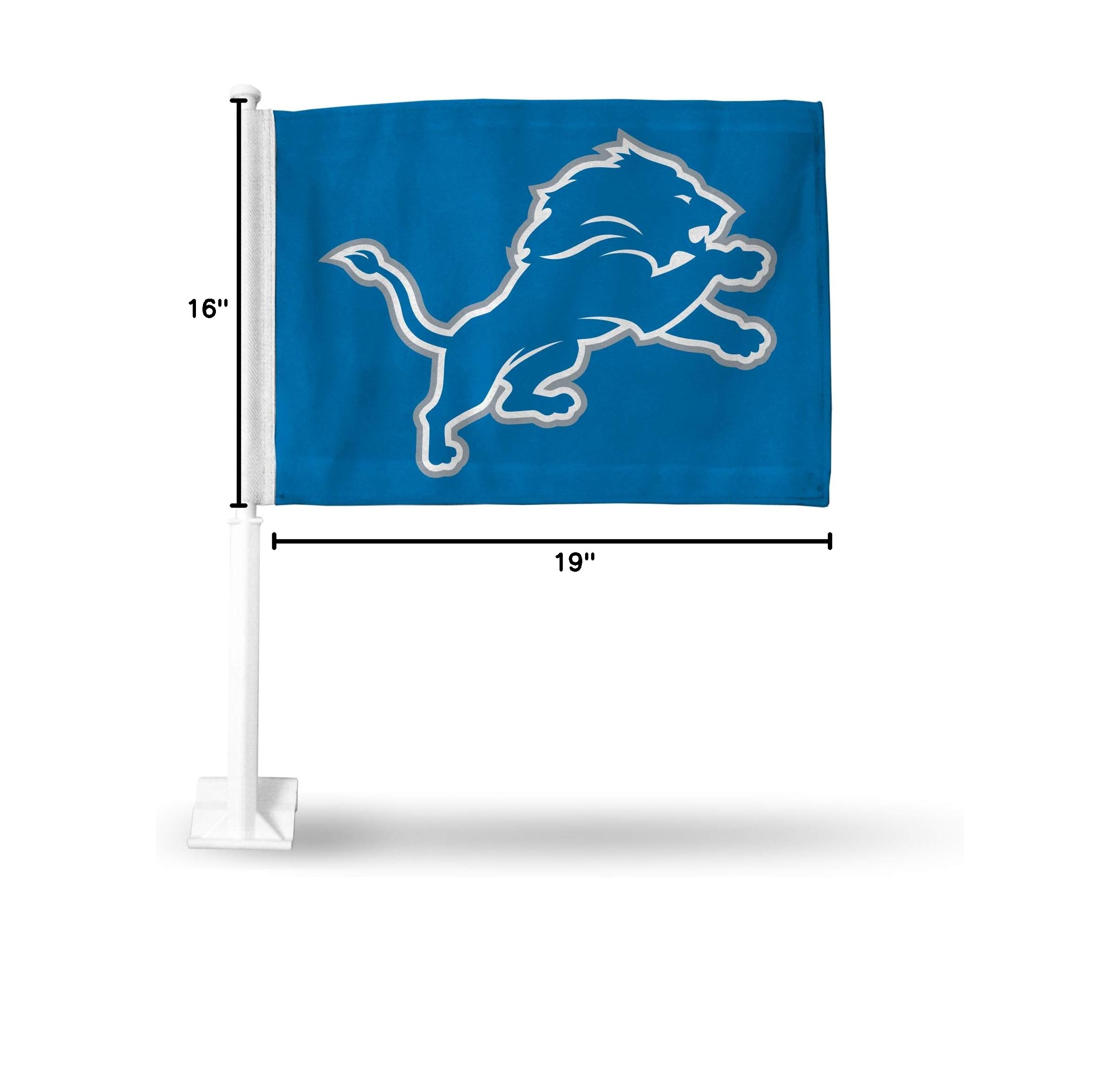 NFL Car Flag - Double Sided Team Logo Car Accessory for Game Day Tailgating & Road Trips - Officially Licensed Team Pride Decoration