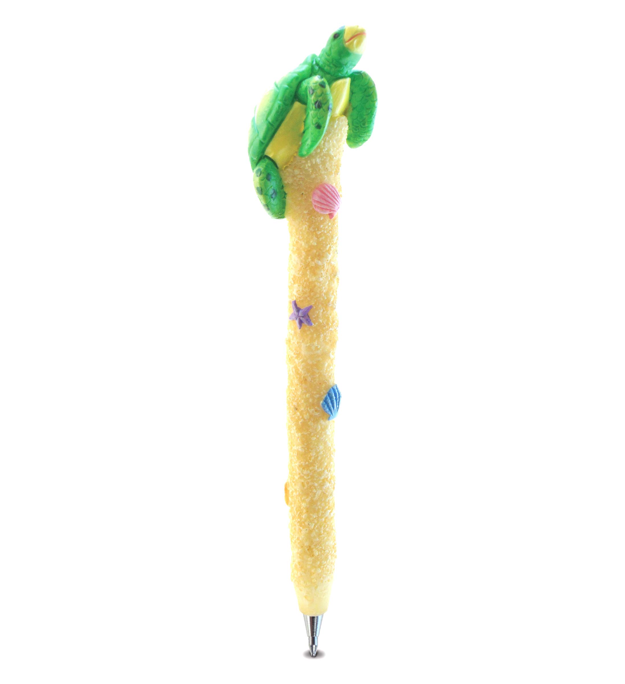 Planet Pens Sea Turtle Ballpoint Pen - Fun & Unique Writing Instrument for Kids & Adults, Colorful Ocean-Themed Office & School Supplies - Perfect for Desk Decor, Gifts, and Everyday Use