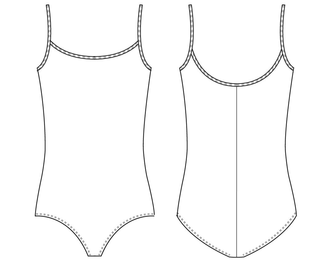 Bloch Girls' Dance Leotard - Microlux Camisole Style for Ballet & Jazz | Perfect for Dance Classes, Performances & Recitals