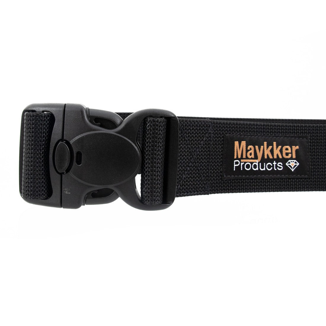 Maykker Trident Belt - Heavy Duty Tactical Belt for Men, Adjustable Military Style Webbing Belt - Perfect for Outdoor, Hiking, Work & Everyday Use