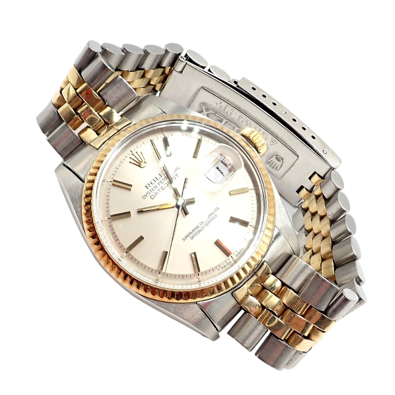 Rolex Oyster Perpetual Datejust 36mm Men's Watch - Stainless Steel & 18K Gold Jubilee Bracelet - Luxury Dress Watch for Business & Formal Occasions