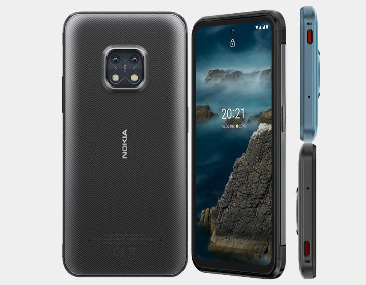 Nokia XR20 Dual SIM 128GB ROM + 6GB RAM GSM Unlocked Smartphone - Granite Grey | Rugged & Waterproof for Outdoor Adventures, Work & Travel