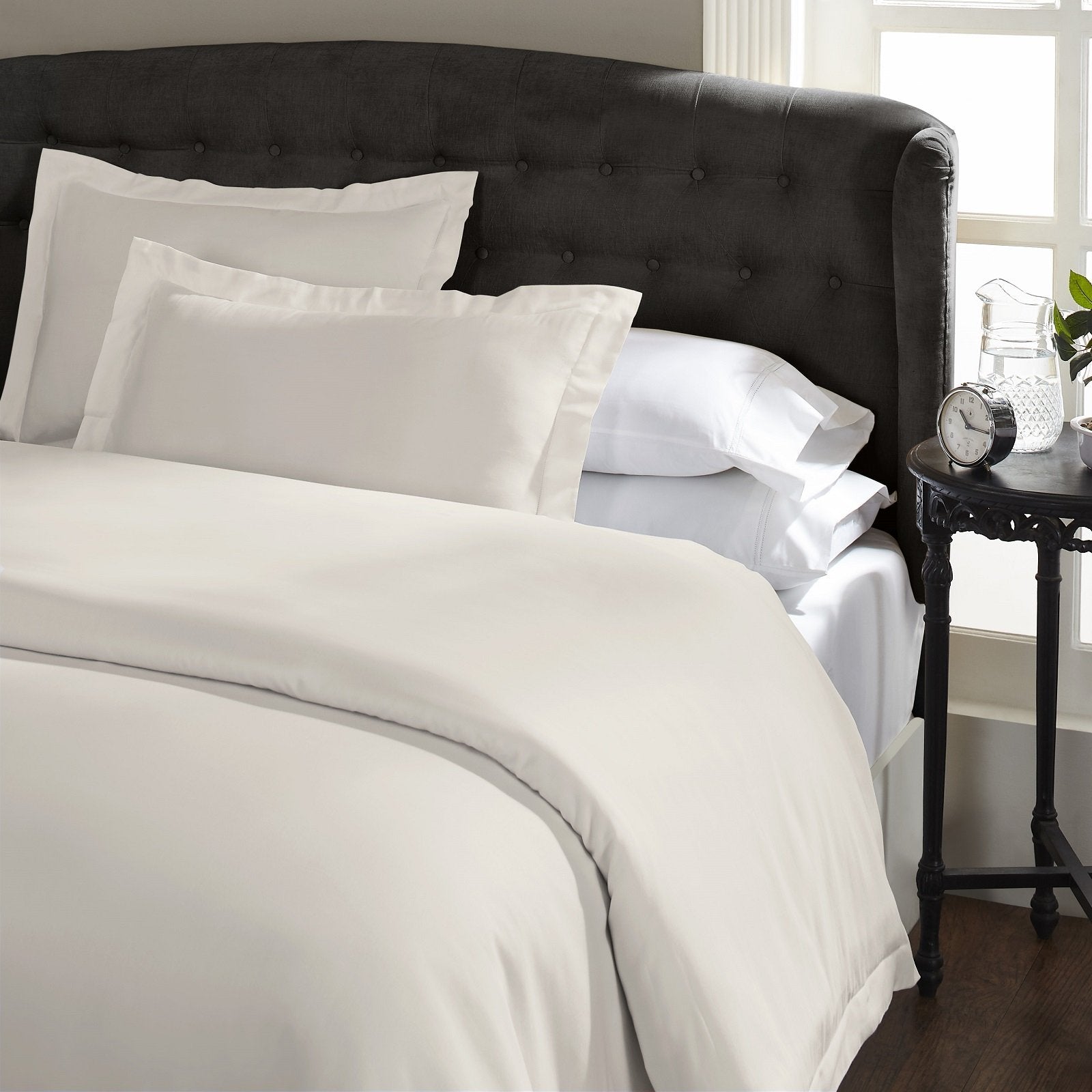 Premium 1000 Thread Count Cotton Blend Quilt Cover Set - Hotel Style Luxury Bedding for Queen Size Bed | Soft, Breathable & Durable for Ultimate Comfort in Bedroom & Guest Room