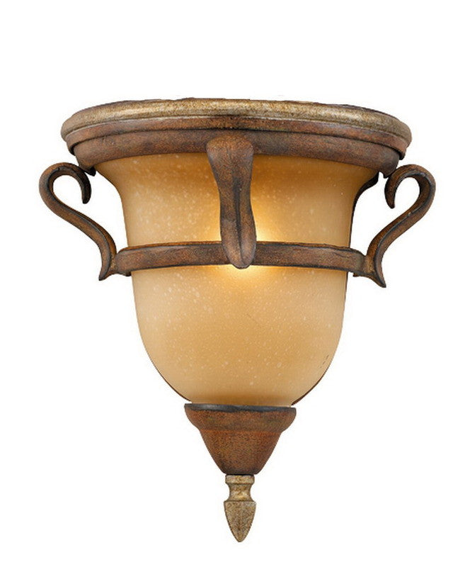 Kalco Lighting 9407 WT 3-Light Indoor/Outdoor Ceiling Fixture in Walnut Finish - Perfect for Porch, Patio, Entryway & Living Room Lighting