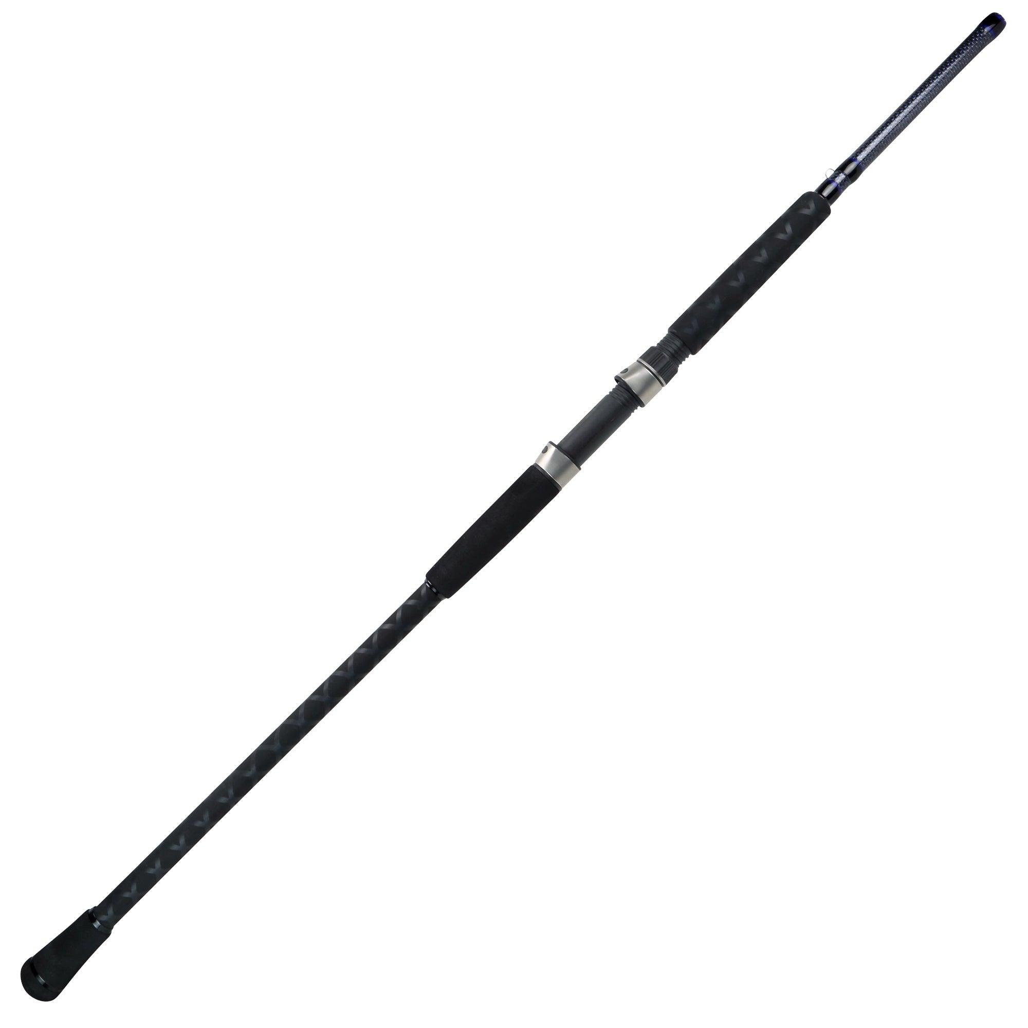 Okuma Rockaway Travel Surf Rods - Lightweight 2-Piece Fishing Rod for Surf & Saltwater - Perfect for Travel, Beach & Shore Fishing | Portable & Durable Design for Anglers