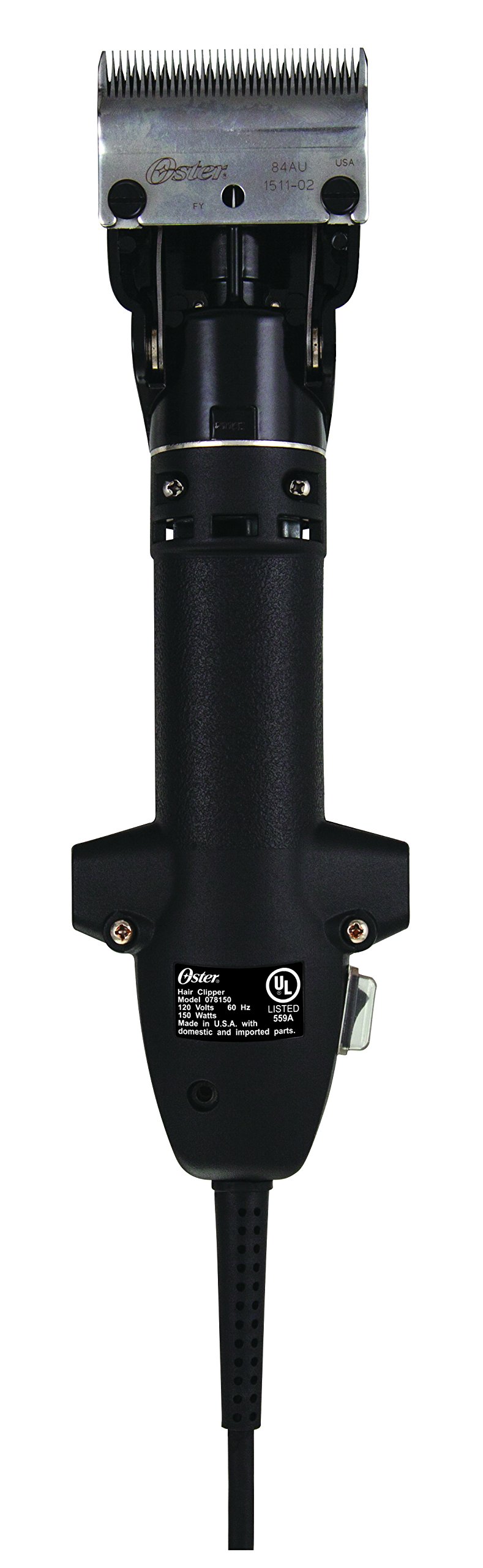 Oster Clipmaster Grooming Clipper for Large Animals - Single Speed Professional Pet Grooming Tool for Horses, Cows & Livestock Care