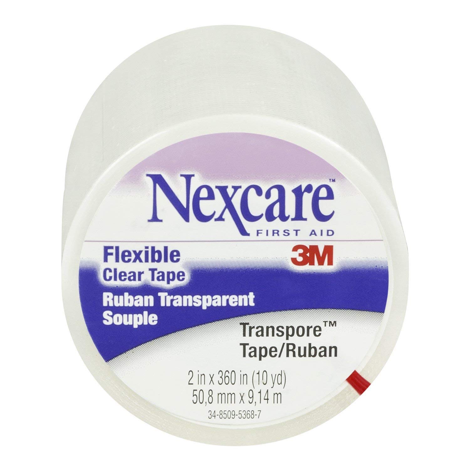 Nexcare Transpore Clear First Aid Tape, 2