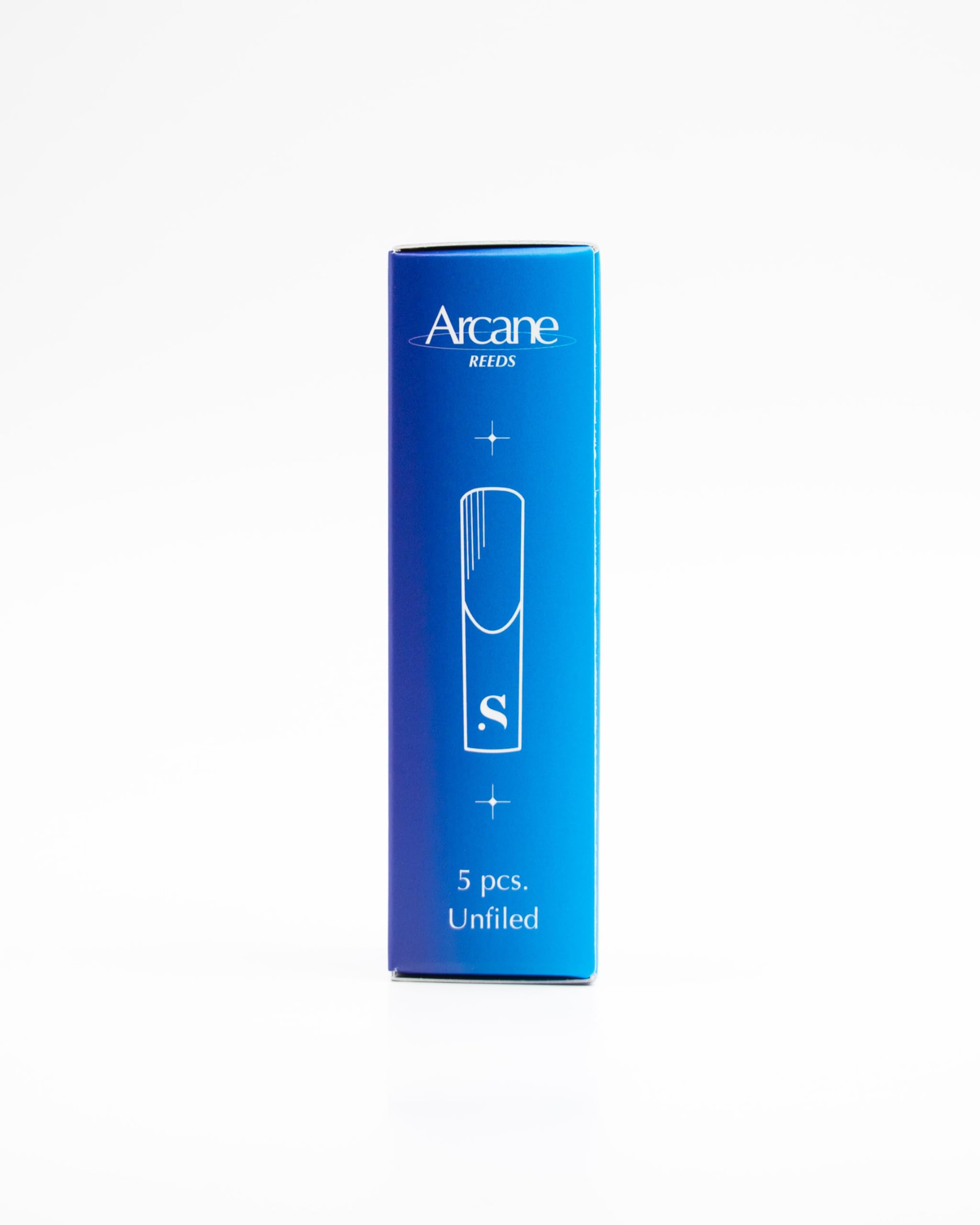 Premium Syos Arcane Baritone Saxophone Reeds Size 4 - 5 Unfiled Reeds for Warm, Rich Tone & Easy Playability - Perfect for Jazz, Classical & Studio Recording - Bari Sax Mouthpiece Accessories