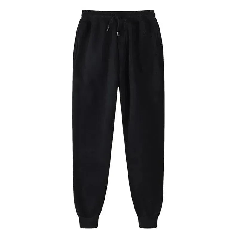 Cozy Drawstring Fleece Jogger Pants for Men Women - Soft Winter Lounge Sweatpants with Pockets | Perfect for Home, Gym & Outdoor Activities