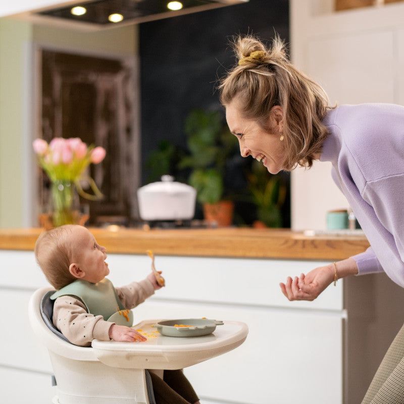 Maxi Cosi Moa 8-in-1 Convertible High Chair for Babies & Toddlers - Adjustable Height, Reclining Seat, Easy Clean - Perfect for Dining, Feeding & Playtime at Home