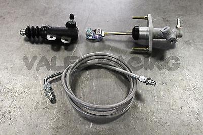 1990-1997 Honda Accord Exedy Master & Slave Cylinder Kit with Stainless Steel Clutch Line - Perfect for Clutch System Repair & Performance Upgrade