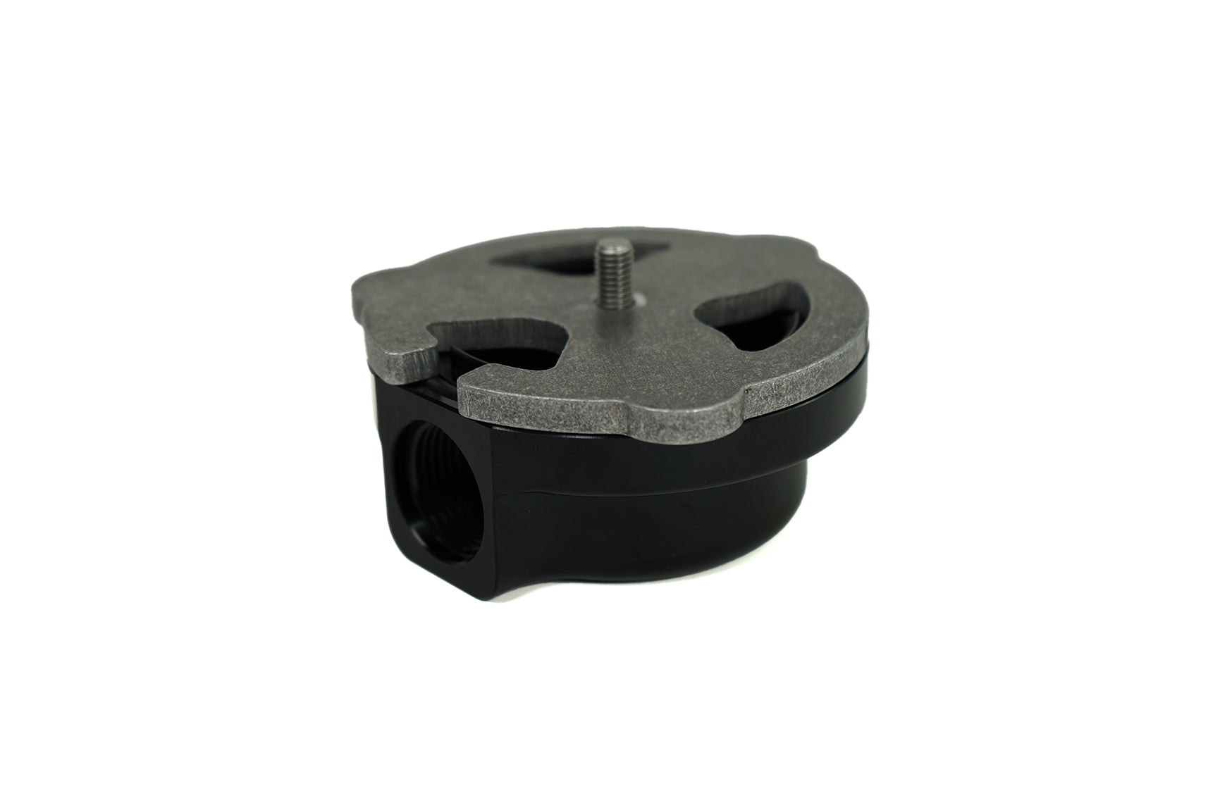 Motion Raceworks Billet Fuel Sump Sump - 12 ORB Single Outlet, High Performance Aluminum Fuel Sump for Racing & Off-Road Vehicles - Perfect for Fuel System Upgrades in Drag Racing, Drifting & Off-Road Adventures