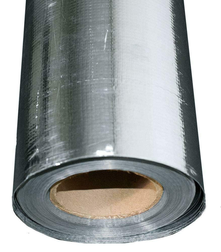 3ft x 90ft Reflective Insulation Roll - Solid Radiant Vapor Barrier for Sauna, Grow Room, Greenhouse & Home Insulation - Heat Reflective Foil for Energy Efficiency & Temperature Control
