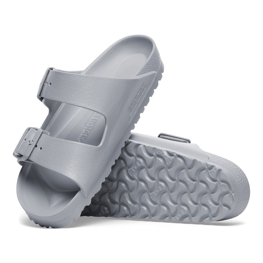 Birkenstock Arizona Eva Sandals in Stone Coin - Comfortable & Lightweight Unisex Slides for Men & Women - Perfect for Beach, Pool, and Casual Summer Wear
