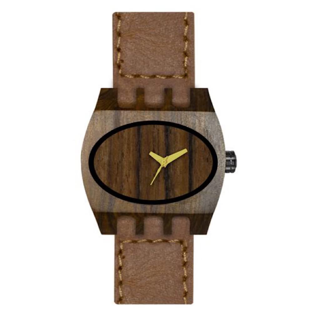 Handmade Wooden Watches for Women by Mistura Kamera Design - Stylish Eco-Friendly Wooden Wristwatch - Perfect for Casual Wear, Office & Special Occasions