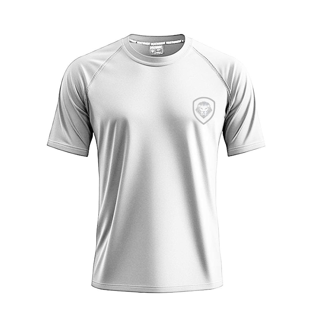 Future Looks Bright White Performance Short Sleeve T-Shirt - Moisture Wicking Athletic Tee for Running, Gym & Casual Wear