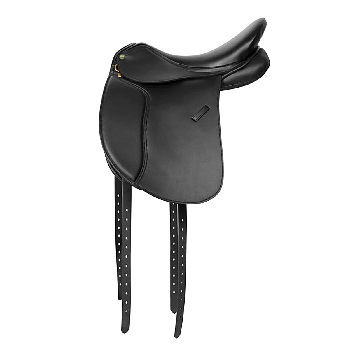 Premium HDR Vegan Leather Dressage Saddle for Equestrian Training - Perfect for Competitive Riding & Horse Shows