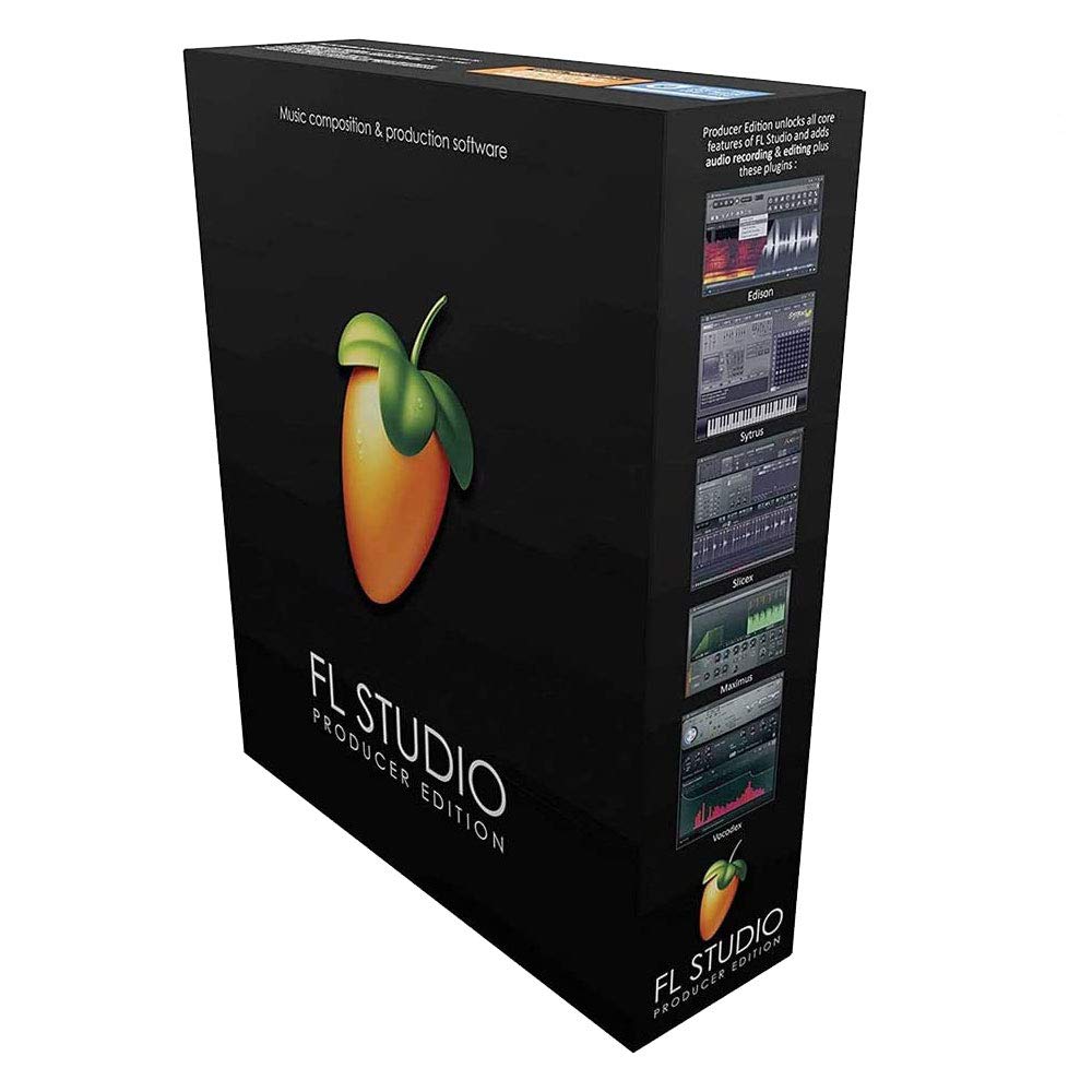 FL Studio 20 Producer Edition for Mac & Windows | Microfiber Included | 1-Year Everything Music Warranty | Perfect for Music Production & Studio Recording
