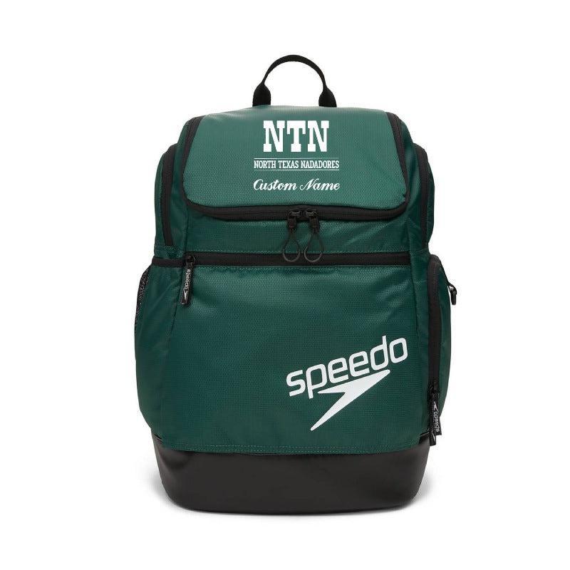 NTN Speedo Backpack with Embroidered Logo - Lightweight Waterproof School Backpack for Men & Women - Perfect for Travel, Gym, Hiking and Everyday Use