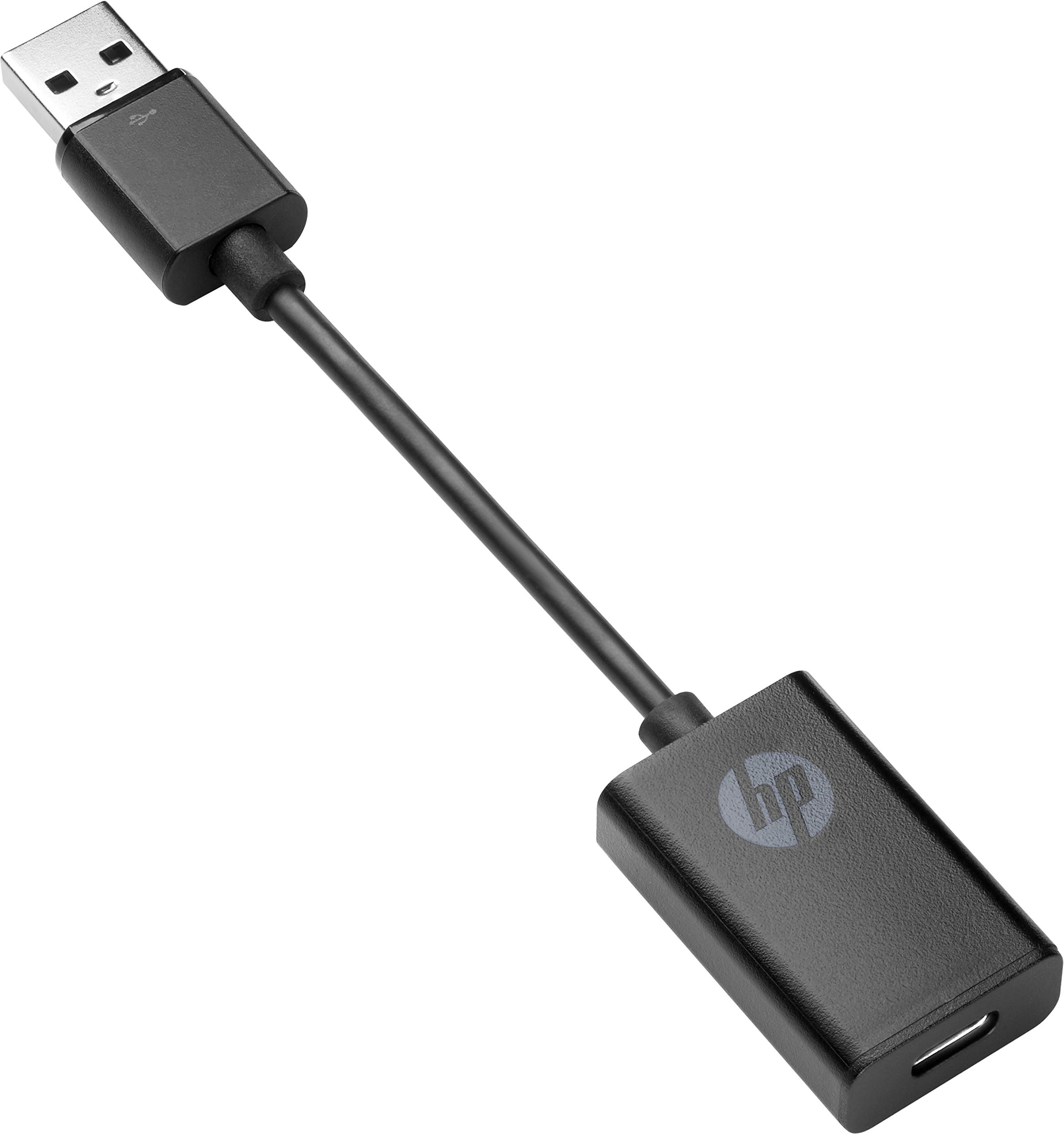 HP USB-A to USB-C Adapter Dongle - High-Speed Data Transfer & Charging for Laptops, Smartphones & Tablets - Perfect for Office, Travel & Home Use